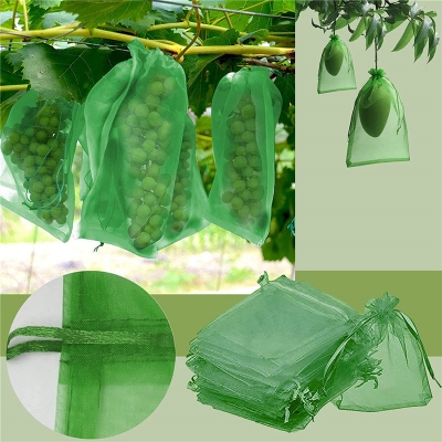 Picture of 10 PCS Fruit Garden Nylon Protection Bag Insect-proof protection Bag Insect Mesh Net for Anti Insect (Medium)