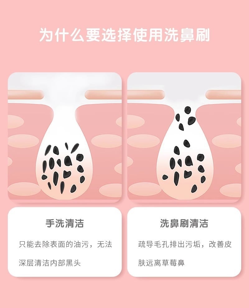 Picture of Silicone Beauty Brush Face Exfoliation Nettoyantes Makeup Tools Cleaner (2 pce)