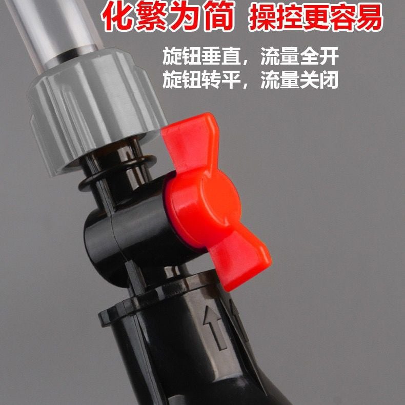 Picture of 2 mitar Oil Extractor Hand Pump Portable Hand Pump for Easy Liquid Transfer Fuel Diesel Oil Water Extractor with Flow Valve Ideal for Motorcycle Pvc Siphon Pump 