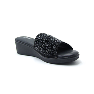 Picture of BLACK COMFORT SANDALS FOR WOMEN 5612608