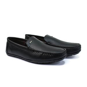 Picture of BLACK CASUAL MOCCASIN SHOE FOR MEN 8510656
