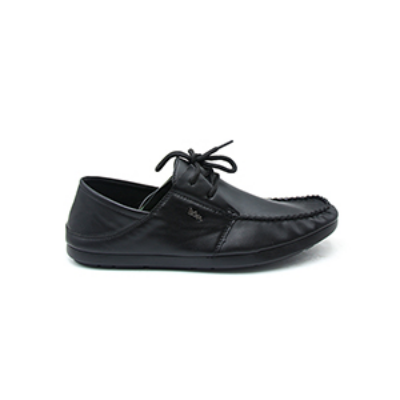 Picture of BLACK CASUAL MOCCASIN SHOE FOR MEN 8510673