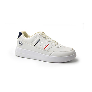 Picture of WHITE CASUAL LIFESTYLE SHOE FOR MEN 8511159
