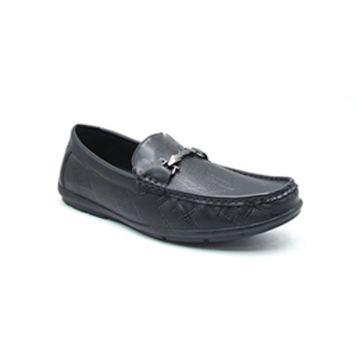 Picture of BLACK CASUAL MOCCASIN SHOE FOR MEN 8511642