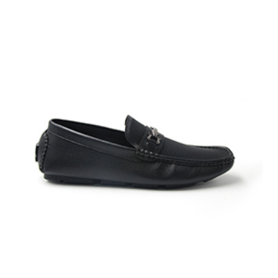Picture of BLACK CASUAL MOCCASIN SHOE FOR MEN 8511654