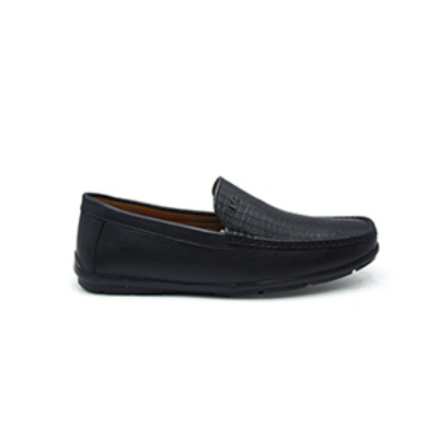 Picture of BLACK CASUAL MOCCASIN SHOE FOR MEN 8540667
