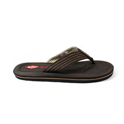 Picture of BROWN LEATHER SLIPPERS FOR MEN 8614412