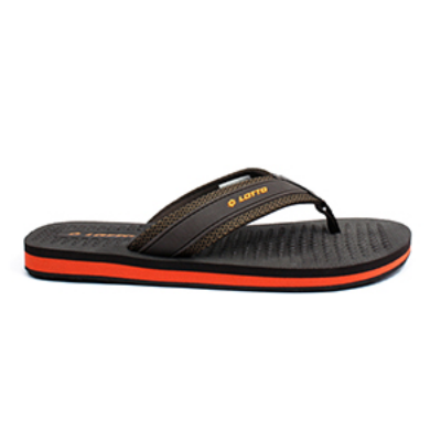 Picture of BROWN LEATHER SLIPPERS FOR MEN 8614456