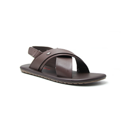 Picture of BROWN COMFORT SANDALS FOR MEN 8615416