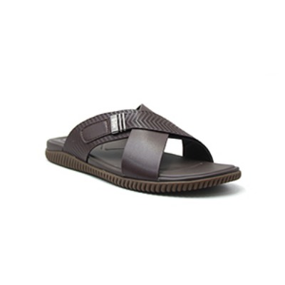 Picture of BROWN COMFORT SANDALS FOR MEN 8615417