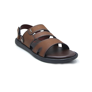 Picture of BROWN COMFORT SANDALS FOR MEN 8645421