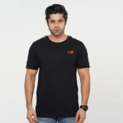 Picture of BLACK T-SHITS LEISURE FOR MEN 8AE0618