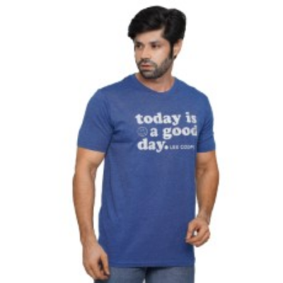Picture of BLUE T-SHITS LEISURE FOR MEN 8AEJ905