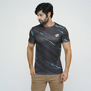 Picture of BLACK T-SHIRTS SPORTS FOR MEN 8AV5619