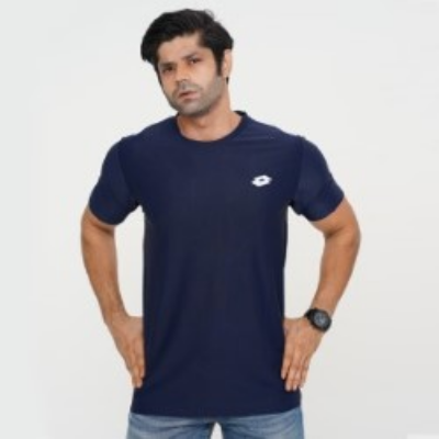 Picture of NAVY BLUE T-SHIRTS SPORTS FOR MEN 8AX0R15