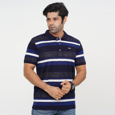 Picture of NAVY BLUE POLO SHIRTS LEISURE FOR MEN 8BL0R47