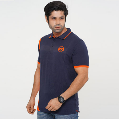 Picture of NAVY BLUE POLO SHIRTS LEISURE FOR MEN 8BU0J29