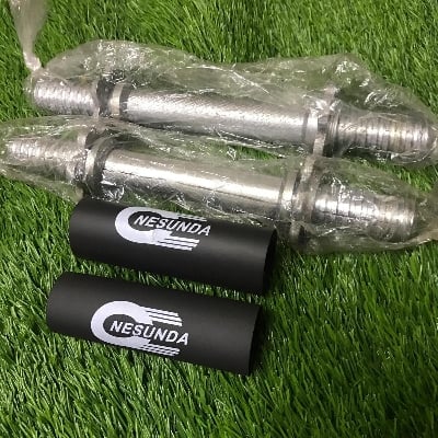 Picture of 10 Inch 2 Pcs Dumbbell Bar -Silver