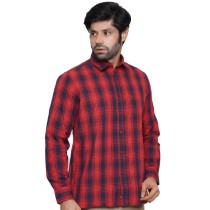 Picture of RED FULL-SLEEVE SHIRTS FOR MEN 8SE0505