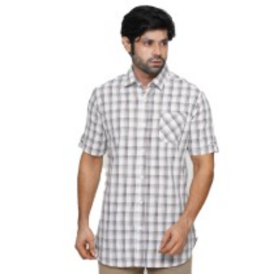 Picture of GREY FULL-SLEEVE SHIRTS FOR MEN 8SE2102