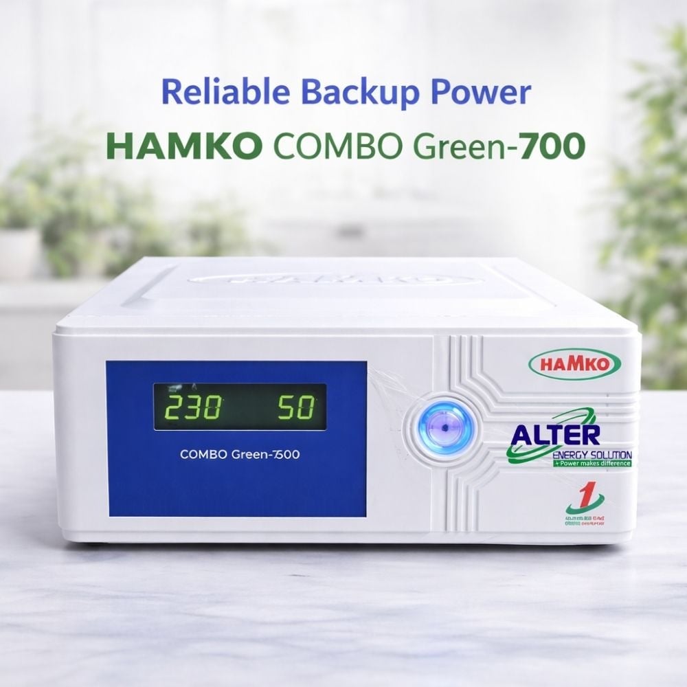 Picture of Hamko Combo Green-700VA Sine Wave IPS/UPS 