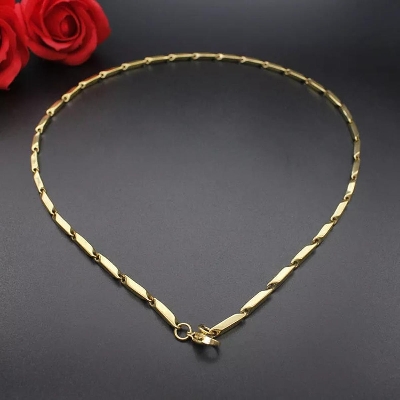 Picture of Rice Chain for Women Gold Adjustable