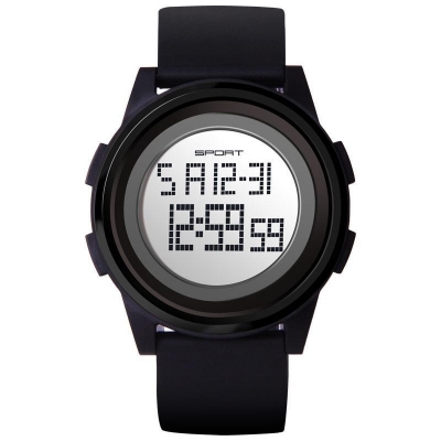 Picture of Sanda 337 Fashion Men Digital Watches Waterproof Mens watch Black 