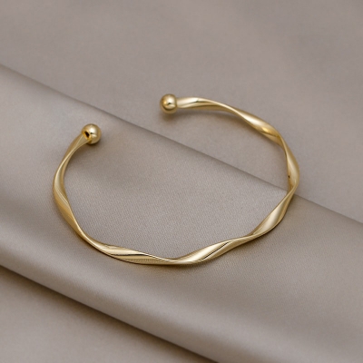 Picture of Indispensable -Upscale Living -Korean Style Crystal Bracelets for Women- Inventive Choice Qualityful - Easy To care and Longive Gold 