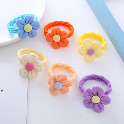 Picture of Indispensable -Upscale Living -6 pis Cute Flower Hair Bands For women- Inventive Choice Remarkable - Disclose Styles & Luxe Multicolor Int: One size