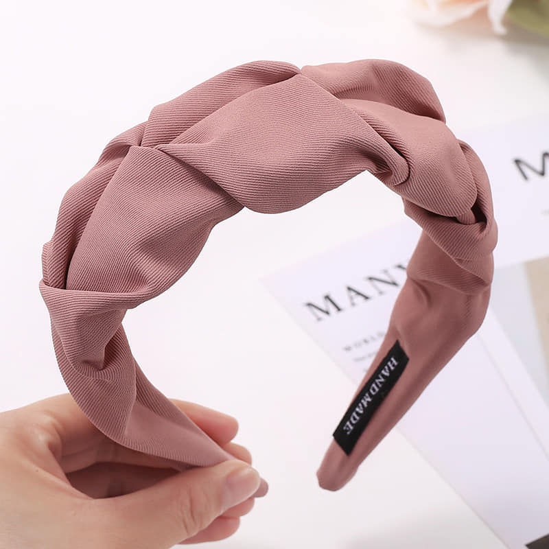 Picture of Blush Pink Fashion Hair Hoop Hair Bands for Women Girls Flower  Hairbands For Women /Girls Pink Int: One size