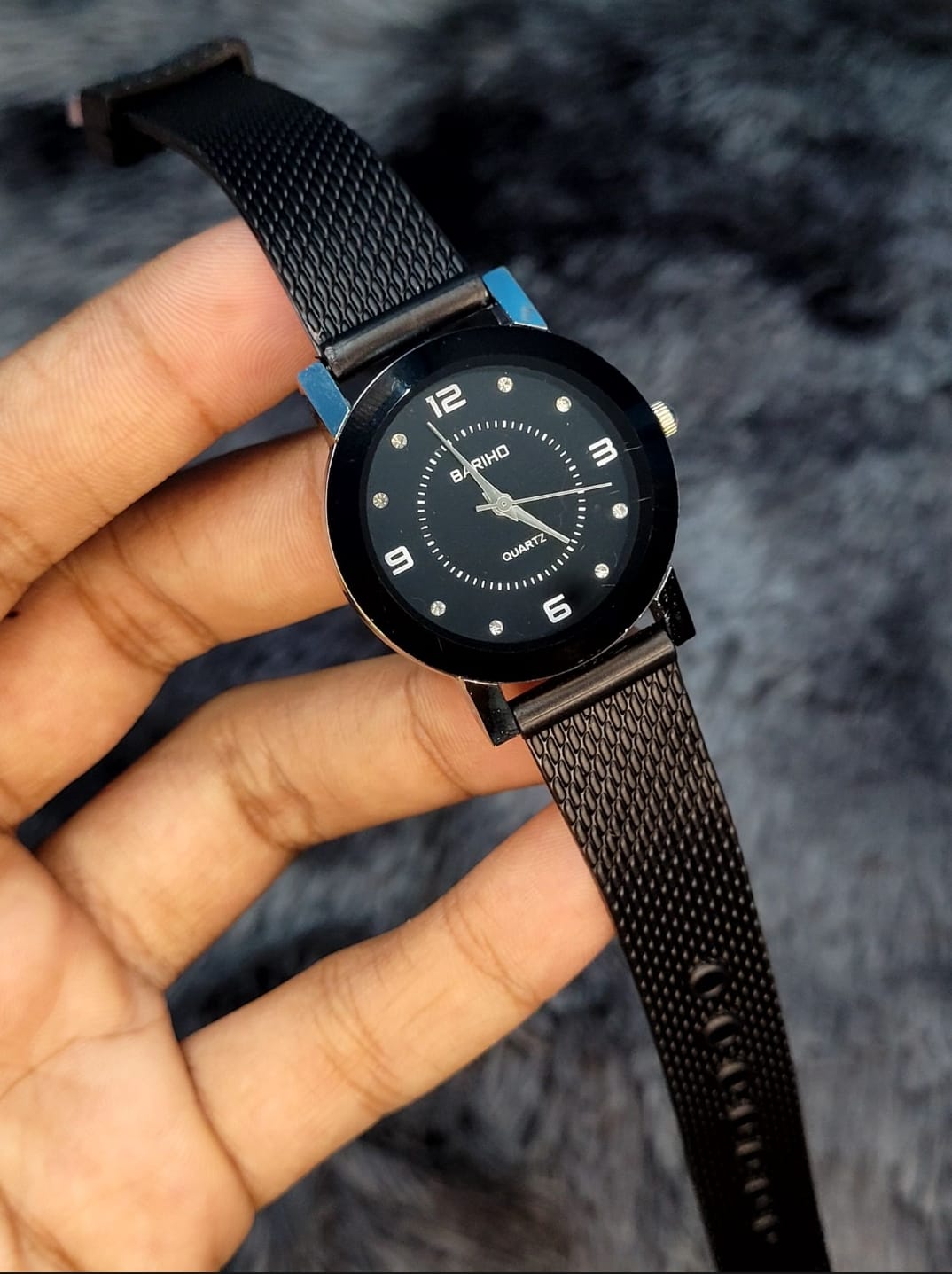 Picture of Casual Cute Wristwatch Cute Quartz Watch For Women Black 
