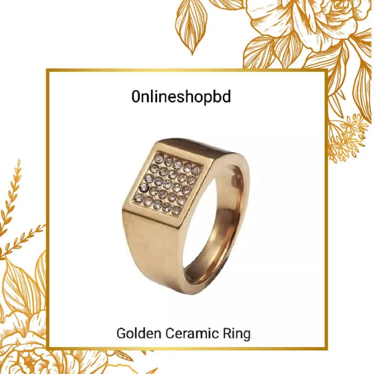 Picture of Ensemble Yourself - Highly Durable - Ceramic Finger Ring For Men - Ring For Men - Sustainable Choice - Well Inspired & Crafted  