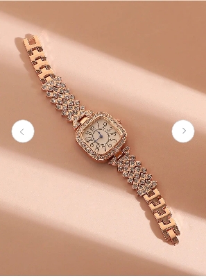 Picture of Luxury Stainless Steel  Stylish  Watch For Girls Women New  