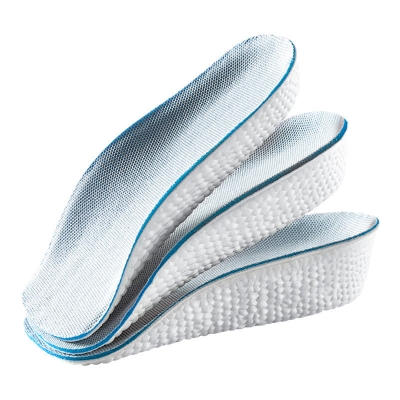 Picture of 1pair Height Increase Insoles for Men White 
