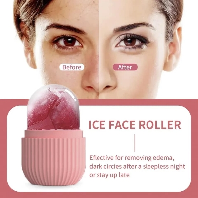 Picture of Face Ice Roller Easy to Use Face massager Care Tool Ice Mold  