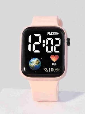 Picture of Squares Colourful Belt Watch  for Women without breslet  
