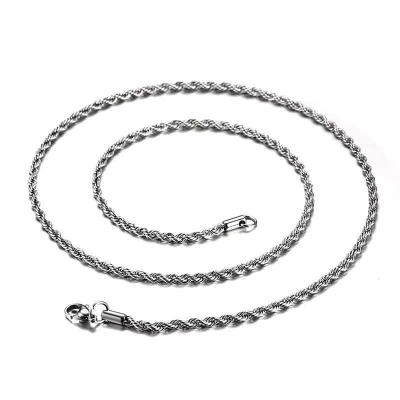 Picture of Men Fashion Jewellery Stainless Steel Necklaces Chain For Men  