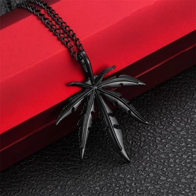 Picture of Men's Fashion Jewelry Black color Arrow Head Pendant Long Chain Necklaces mens necklaces Collier Femme ArrowHead Black 