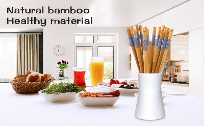 Picture of Kitchen Wooden Chopsticks Adult Non Slip Line Wrapping Chopsticks Hotel Banquet Public Chopstick Eco-friendly Wood Tableware Multicolor 