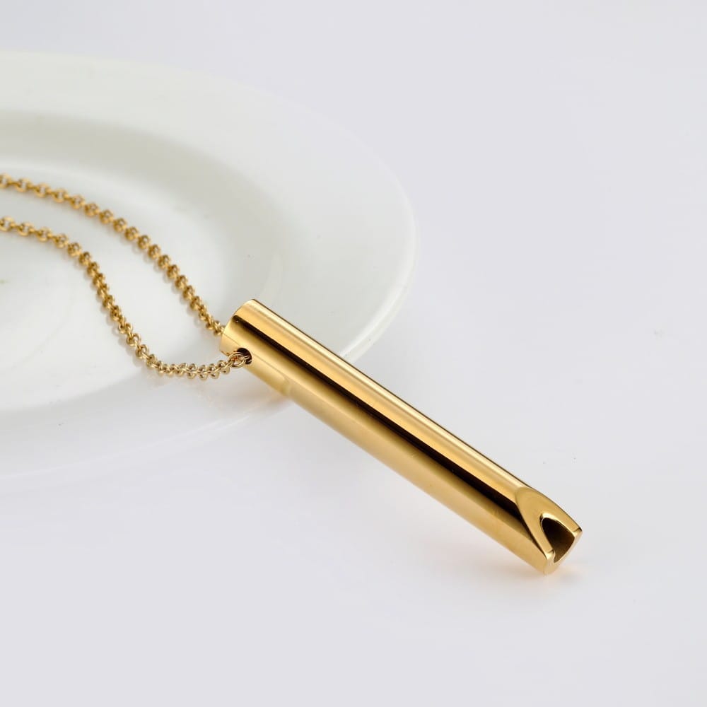 Picture of Pendant Necklace For Men Women Stainless Steel Chain Necklace  