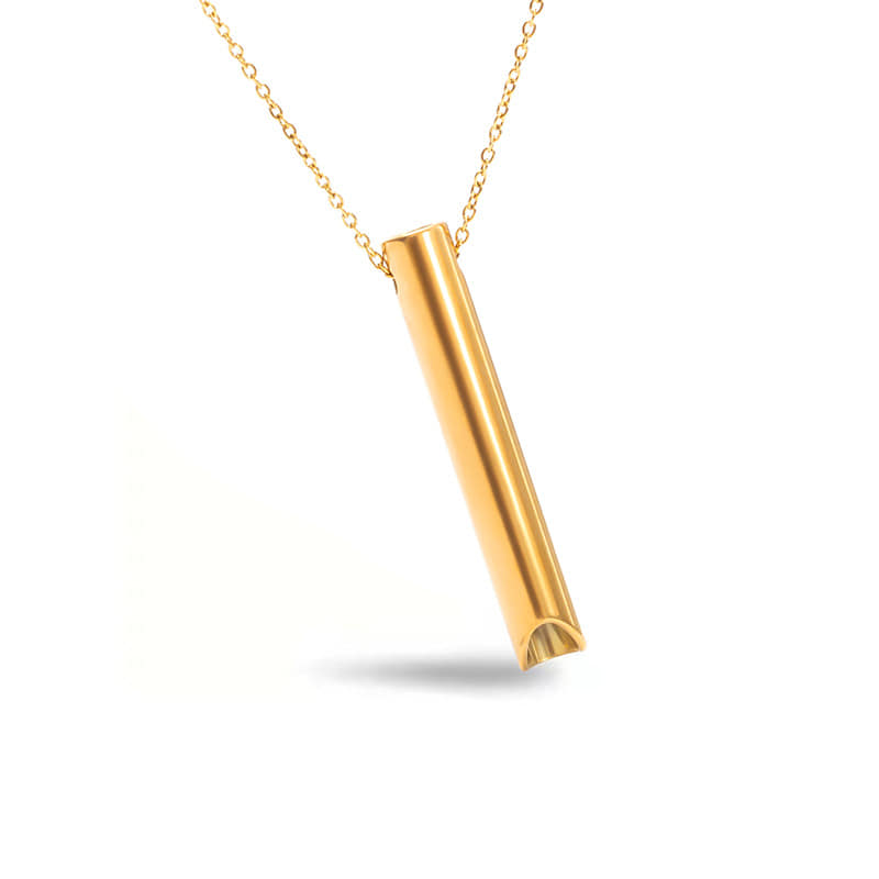 Picture of Pendant Necklace For Men Women Stainless Steel Chain Necklace  