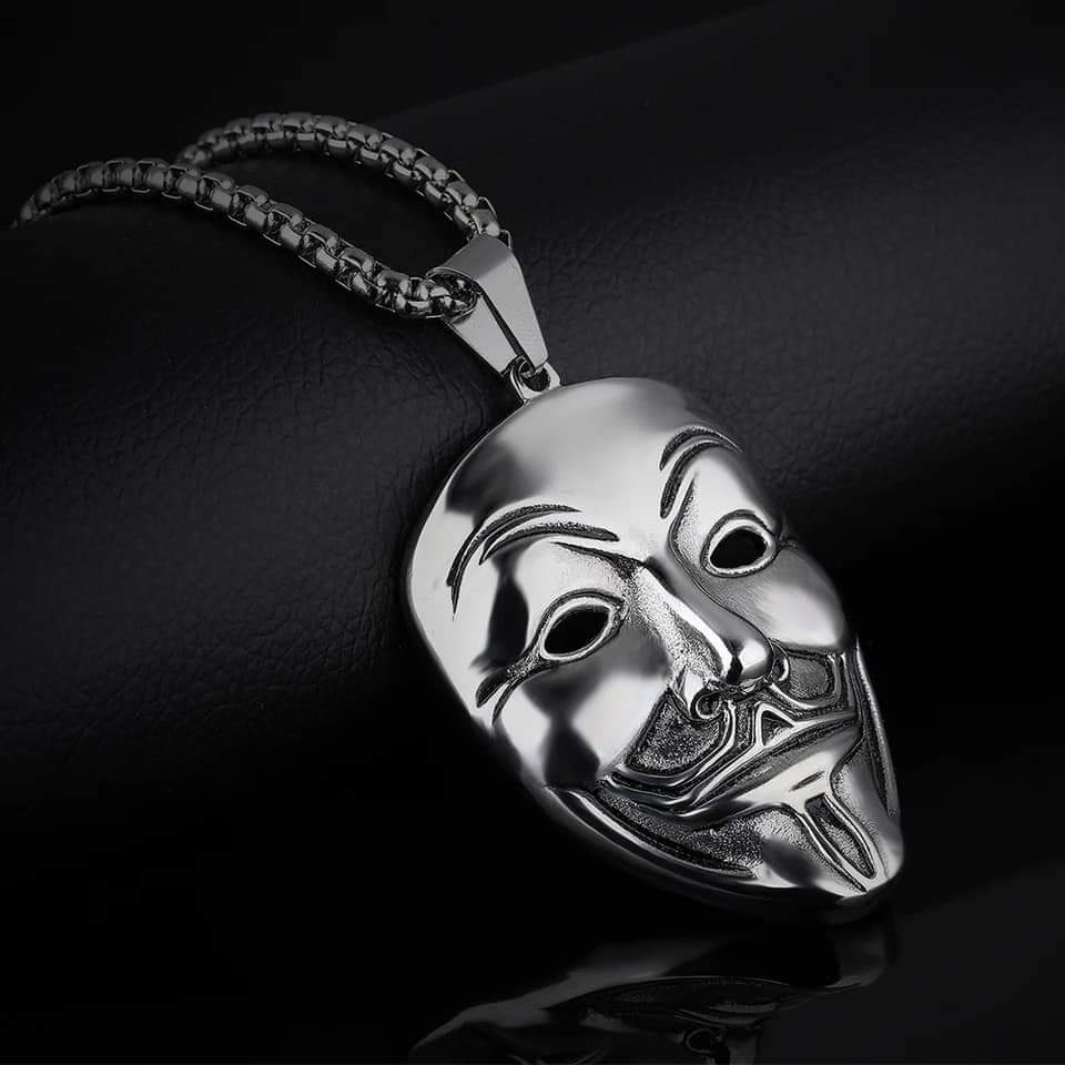 Picture of Fashion New Pendant Necklace Men Punk Trendy Simple Stainless Steel Chain Jewellery Gift - Modern - Choice Expression  