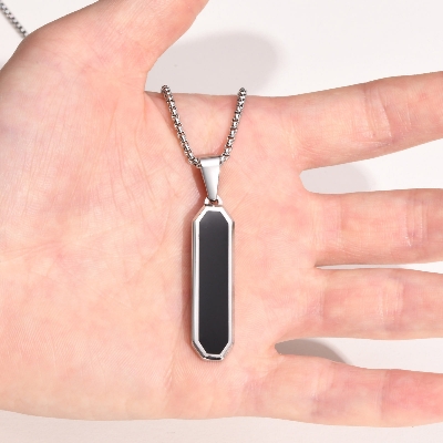 Picture of Stainless Steel Silver Color Metal Chain for Men  