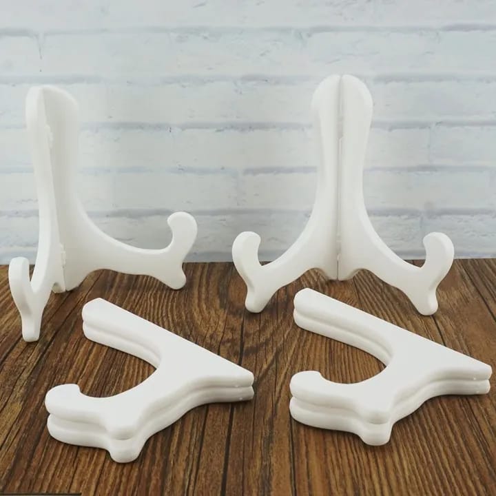 Picture of New Set Of 4 Inch Display Plate Stands - Perfect For Displaying Plates And Other Decorative Items In The Kitchen Or Dining Area  