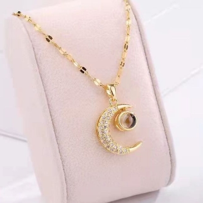 Picture of Velvet Shine Necklace for Women Chain Gold 
