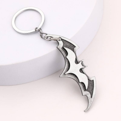 Picture of Silver Bat Dagger: A Warrior’s Signature Keychain Silver 
