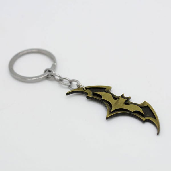 Picture of Guardian Bat: Defend Your Style with this Unique Keychain Gold 
