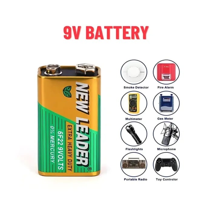 Picture of ELECTRO BOOST MAXIMUM CHARGE BATTERY 9V Multicolor 