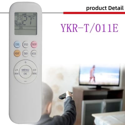 Picture of High Quality Wireless Air Conditioner Remote White 