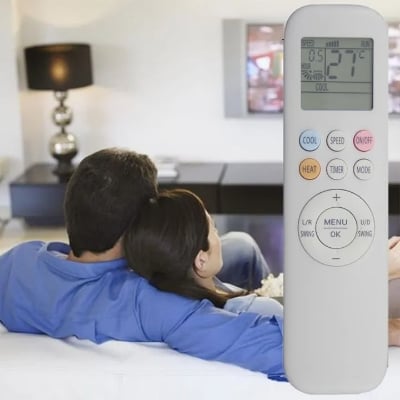 Picture of High Quality Wireless Air Conditioner Remote White 